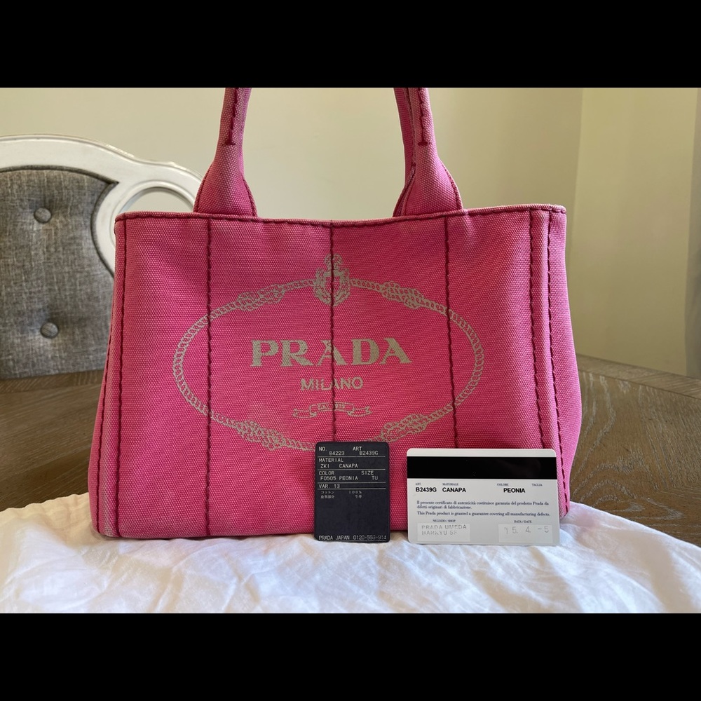 Authentic Prada hand bag